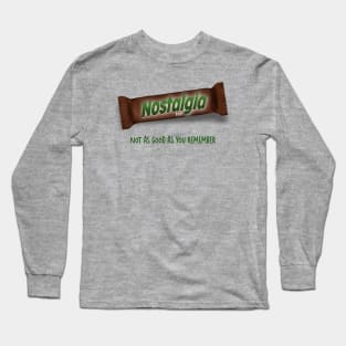 Nostalgia Chocolate Bar Long Sleeve T-Shirt